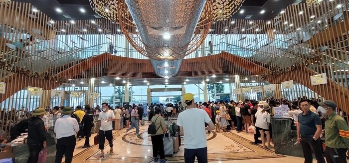 Cảng Ao Tiên Vân Đồn đón lượng khách đông kỷ lục trên 10 nghìn khách